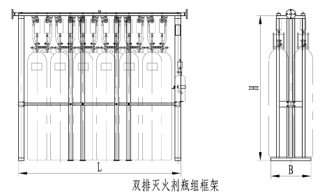 高(gāo)壓二氧化(huà)碳滅火設備